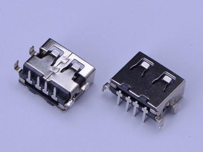 MID MOUNT 1.9mm A Female Dip 90 USB Connector